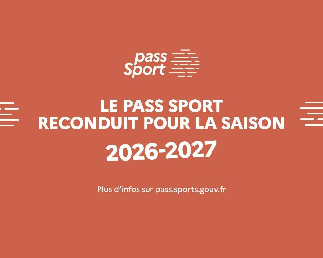 Le Pass'Sport reconduit pour la saison 2026/2027
