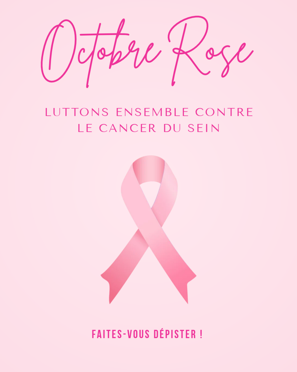 Mois de sensibilisation : Octobre rose