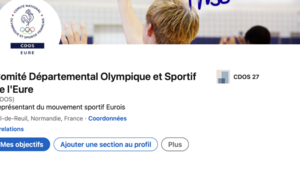 Le CDOS 27 est désormais sur Linkedin ! 