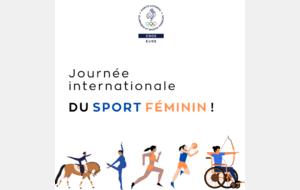 {Journée Internationale du sport féminin !} 