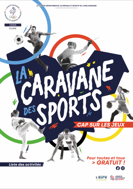 ⚽️🥋 La Caravane des Sports débarque à Bourgtheroulde ! 