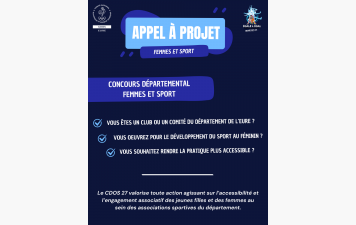 APPEL À PROJET : promotion du sport au féminin