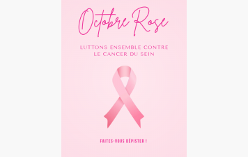 Mois de sensibilisation : Octobre rose
