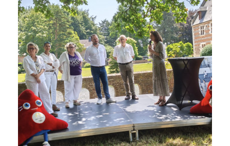Journée Olympique au château de Mirville