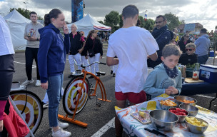 Passage de la Flamme Olympique Val de Reuil / Vernon 